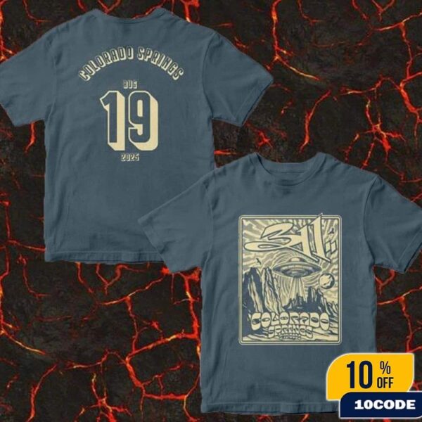 311 Colorado Springs Colorado 2025 Event Tee At Ford Amphitheater On August 19 2025 Merch Fans Gift Classic Two Sided T-Shirt