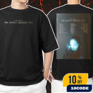 Ariana Grande The Eternal Sunshine Tour 2026 Poster Tour Dates Unisex T-Shirt Merchandise