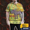 Dead & Company Golden Gate Park Foil Event Poster 60 Anniversary Celebration Of The Grateful Dead In San Francisco At Golden Gate Park On August 2025 Artwork By Jim Mazza AOP Unisex T-Shirt