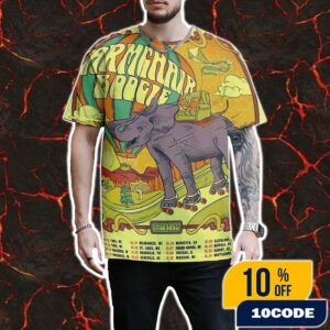Armchair Boogie Fall Tour 2025 Official Poster Tour Dates All Over Print Unisex T-Shirt