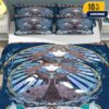 BABYMETAL Full Logo Pattern Heavy Metal Decor For Bedroom Full Bedding Set And Pillow Cases