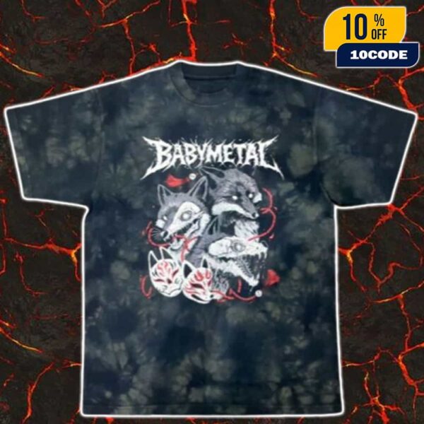 Babymetal vs Seikima-II Evil Comes And Heavy Metal Official 2025 New Arrivals 2025 Dead Or Alive Tie-dye Tee Unisex All Over Print T-Shirt Hoodie