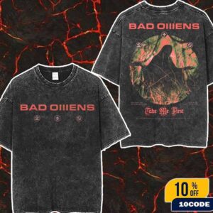 Bad Omens Take Me First Two-Sided T-Shirt Merchandise 2025 Wash Tee