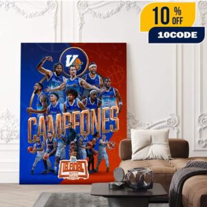 Bayamon Cowboys Campeones La Final Brava 2025 Home Decor Poster Canvas