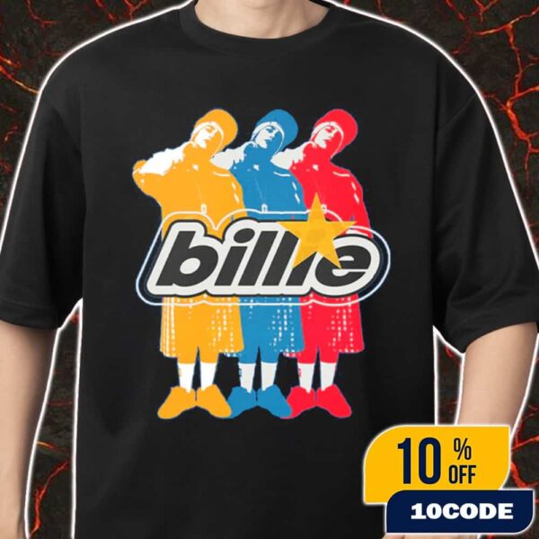 Billie Eilish Billie Repeat Blue New Merch Arrivals 2025 Merch Unisex T-Shirt