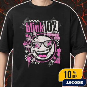 Blink-182 Hollywood Florida Event Tee On August 28 2025 Missionary Impossible Tour Open The Door Artwork By kyleisez Merch Unisex T-Shirt