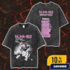 Blink-182 Missionary Impossible 2025 Tour Event Tee Version 2 With Tour Dates Backprint Two Sides Washed Unisex T-Shirt