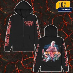 Cannibal Corpse Eaten Back To Life Unisex Zip Up Hoodie
