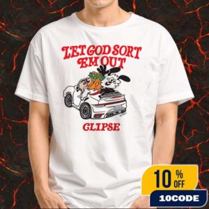 Clipse Let God Sort Em Out LP Vinyl Disc Cover Verdy Edition Artwork Merchandise Unisex T-Shirt