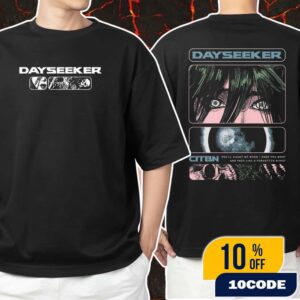 Dayseeker On Tour With Ice Nine Kills Merch Artwork By Blaker Davison Unisex T-Shirt Merchandise