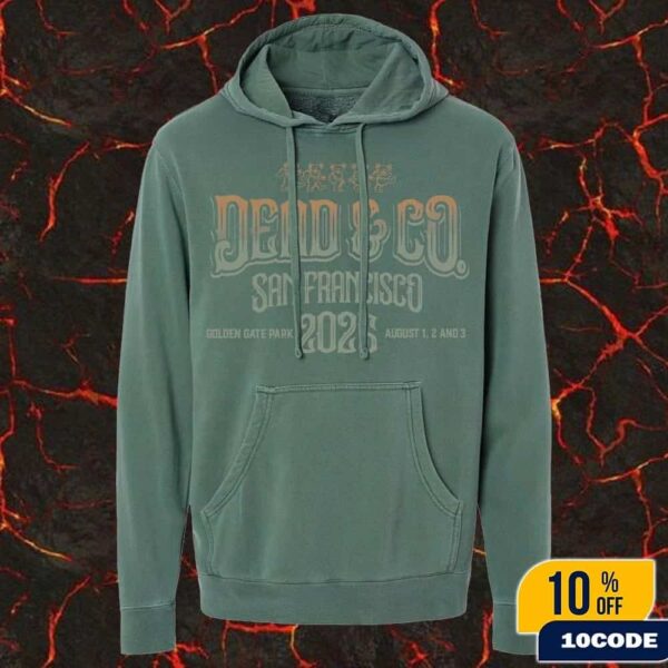 Dead & Company San Francisco 2025 Hoodie Merch At Golden Gate Park On August 2025 In San Francisco Unisex T-Shirt