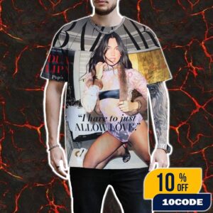 Dua Lipa Graces The Cover Of Harper’s BAZAAR The Icons Issue 2025 I Have To Just Allow Love Fan Gifts All Over Print Unisex T-Shirt