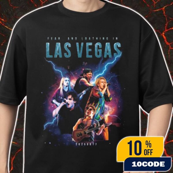 Fear And Loathing In Las Vegas 2025 Festival Llimited Goods Summer Sonic Tour 2025 Merch Unisex T-Shirt