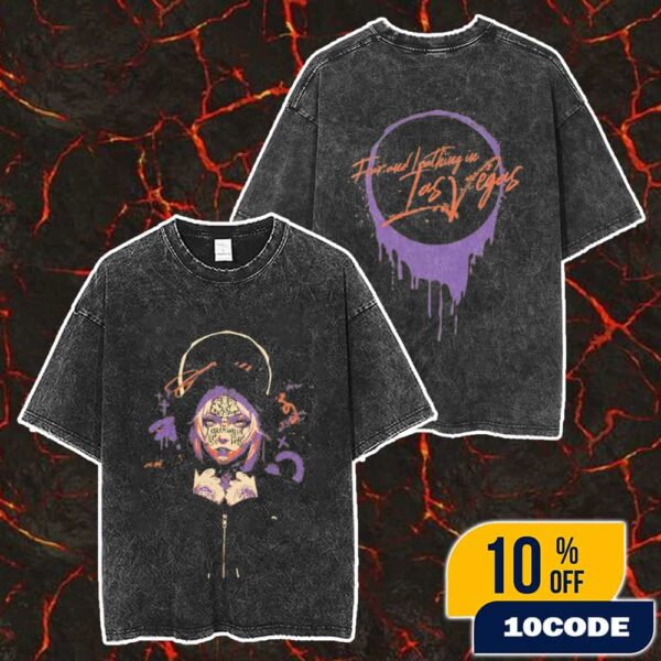 Fear And Loathing In Las Vegas 2025 Summer Vol 2 Merch Unisex Two Sided Washed T-Shirt
