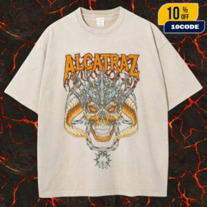 Festival-exclusive Tees By Jadran At Alcatraz Metal Festival 2025 Vintage Washed Unisex T-Shirt