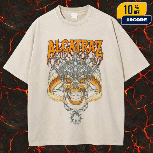 Festival-exclusive Tees By Jadran At Alcatraz Metal Festival 2025 Vintage Washed Unisex T-Shirt