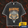 Alcatraz Festival August 6-7-8-9 2025 At Kortrijk Belgium Poster Lineup Headliners Theme Samurai Artwork Merch Unisex Two Sided Washed T-Shirt