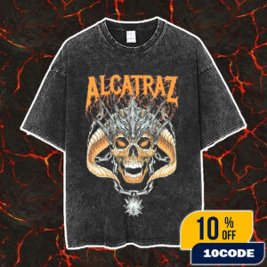Festival-exclusive Tees By Jadran At Alcatraz Metal Festival 2025 Vintage Washed Unisex T-Shirt