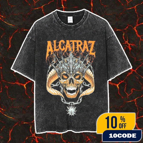 Festival-exclusive Tees By Jadran At Alcatraz Metal Festival 2025 Vintage Washed Unisex T-Shirt