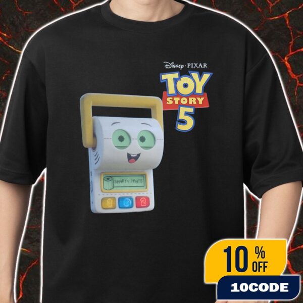 First Look At Smarty Pants In Toy Story 5 Voiced By Conan O’Brien New Character Tee For Kids Merch Unisex T-Shirt