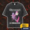 Alestorm Thunderfisting Europe 2025 Tour By Rock The Kristof Presents Poster With Tour Dates Merch Unisex Two Sided Washed T-Shirt