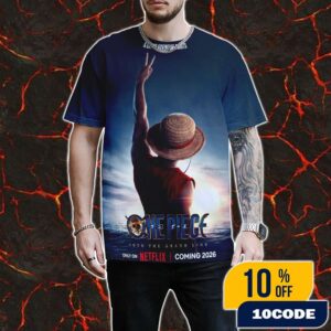 Good Morning Straw Hats A Grand Adventure Awaits One Piece Into The Grand Line Netflix Season 2 Coming 2026 All Over Print Graphic T-Shirt, Hoodie