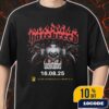 Cypress Hill Brain European Tour 2025 Limited Edition Artwork By Puis Calzada Merch Unisex T-Shirt