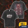 Gov’t Mule Back In The Saddle Tour 2025 Poster Tour Dates Merch Unisex Two Sided Washed T-Shirt