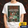 Queens Of The Stone Age The End Is Nero Tour August 1 2025 At Arena Riga Latvia Poster Event Artwork By Andre Poise Unisex T-Shirt Merchandise