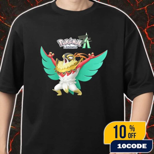 Hypes Up A Crowd Mega Hawlucha Pokemon Legends ZA Merch Unisex T-Shirt
