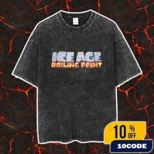 Ice Age 6 New Titled Ice Age Boiling Point February 5 2027 New Movie Logo Vintage Washed Unisex T-Shirt