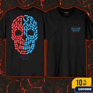 Ice Nine Kills Hell Of A Summer Tour 2025 At Paramount Theatre Capsule Skull Tee Merchandies Fan Gift Classic Two Sides T-Shirt, Hoodie