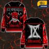 Metallica Gimme Yuel Gimme Tide Chest Nuts On A Fire Christmas Heavy Metal Band Gifts Xmas Ugly Sweater