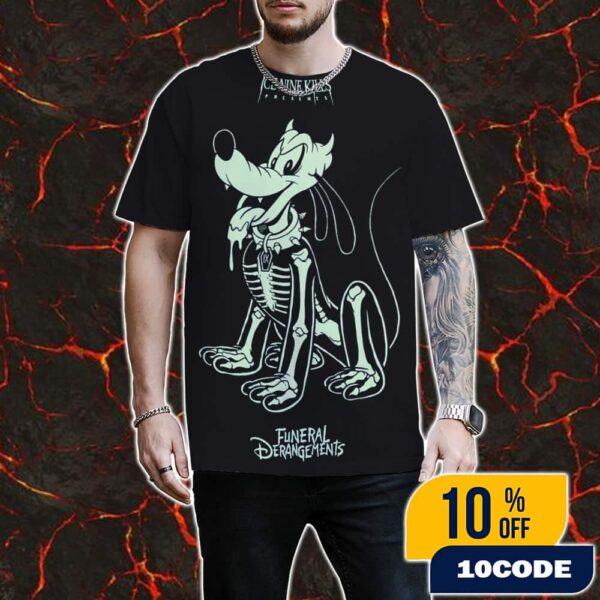 Ice Nine Kills Official Band Merchandise Plutonium Glow In The Dark Poster Nightmare On The Ninth Collection Funeral Derangements All Over Print Graphic T-Shirt, Hoodie