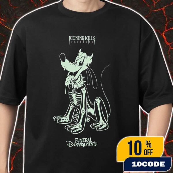 Ice Nine Kills Official Band Merchandise Plutonium Glow In The Dark Poster Nightmare On The Ninth Collection Funeral Derangements Merch Unisex T-Shirt