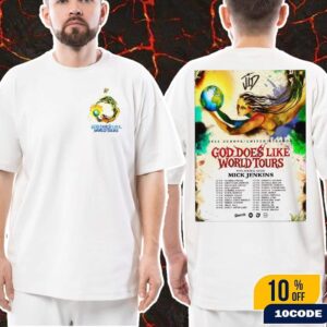 JID God Does Like Paradise Tour 2026 World Tour Europe And UK Schedule Dates With Mick Jenkins Fans Gift Classic Two Sides T-Shirt