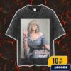 Jamie Lee Curtis Busty On Freakier Friday 2025 Promotion Day Viral Sexy Moment Vintage Washed Unisex T-Shirt