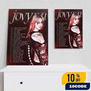 Jo Vynn Tour Dates Announced For The Rest Of 2025 Poster Pics By weeyyanggg Poster Canvas