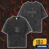 Ice Nine Kills Official Band Merchandise Plutonium Glow In The Dark Poster Nightmare On The Ninth Collection Funeral Derangements Vintage Washed Unisex T-Shirt