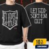 KAWS x Clipse Let God Sort Em Out Unisex T-Shirt Merchandise