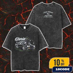 Kendrick Lamar And SZA Grand National Tour 2025 At 3Arena Stockholm Sweden On August 9 2025 Gloria Bug Artwork Merch Unisex Two Sided Washed T-Shirt