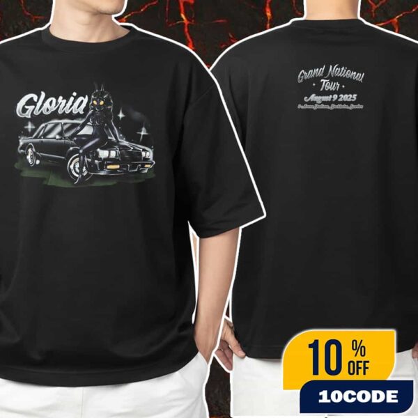 Kendrick Lamar And SZA Grand National Tour 2025 At 3Arena Stockholm Sweden On August 9 2025 Gloria Bug Artwork Unisex T-Shirt Merchandise