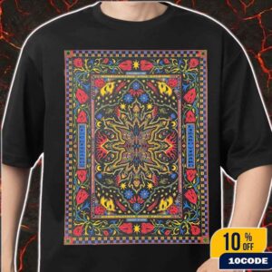 King Gizzard And The Lizard Wizard Columbia 2025 Event Poster At Merriweather Post Pavilion MD On August 4th 2025 Artwork By Amy Jean Unisex T-Shirt