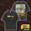 Rocklahoma 2025 Labor Day Weekend August 29-31 2025 At Pryor Oklahoma Rockin’ Red Drit Ranch Catch The Fever Music Festival Grounds Poster Lineup Merch Unisex Two Sided Washed T-Shirt