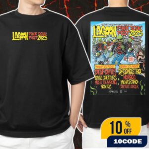 Lagoon Punk Rock Fest 2025 August 22-23 2025 At Parco Ciani Lugano Poster Lineup Artwork Unisex T-Shirt Merchandise