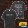 Alcatraz Music Festival 2025 7-10 August At Kortrijk Belgium Heavy Metal Fest With Poster Lineup And Highlights Merch Unisex Two Sided Washed T-Shirt