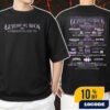 Alcatraz Music Festival 2025 7-10 August At Kortrijk Belgium Heavy Metal Fest With Poster Lineup And Highlights Unisex T-Shirt Merchandise