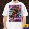Linkin Park From Zero World Tour 2025 Sacramento California Event Poster At Golden 1 Center On September 17 2025 Artist Cecelia Perez Classic Two Sides T-Shirt