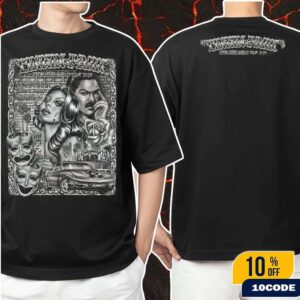 Linkin Park From Zero World Tour 2025 Sacramento California Event Poster At Golden 1 Center On September 17 2025 Artist Cecelia Perez Classic Two Sides T-Shirt