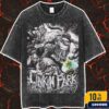 Linkin Park From Zero World Tour 2025 Sacramento California Event Poster At Golden 1 Center On September 17 2025 Artist Cecelia Perez Wash Two Sides T-Shirt